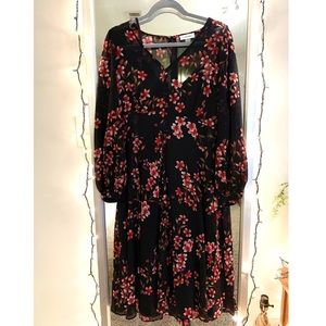 Calvin Klein floral dress